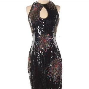 Nadine fireworks dress